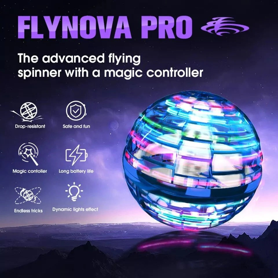 Flynova PRO – Flying Spinner Ball Toy with Remote Control