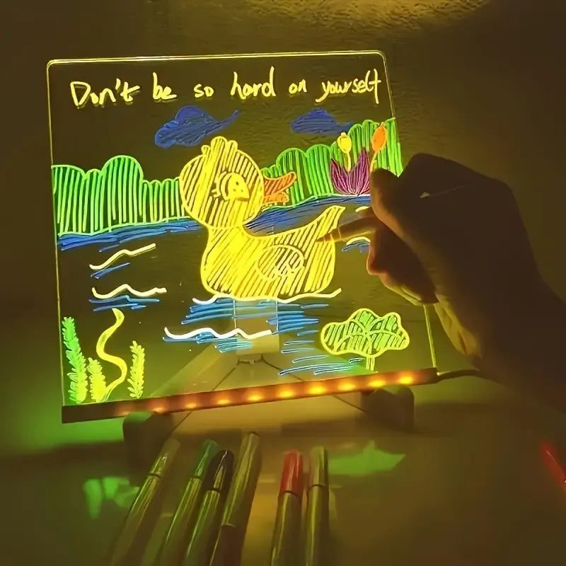 DIY LED Message Board &amp; Luminous Lamp