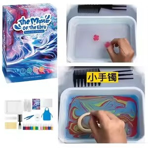 Master of the Ebru Art Kit