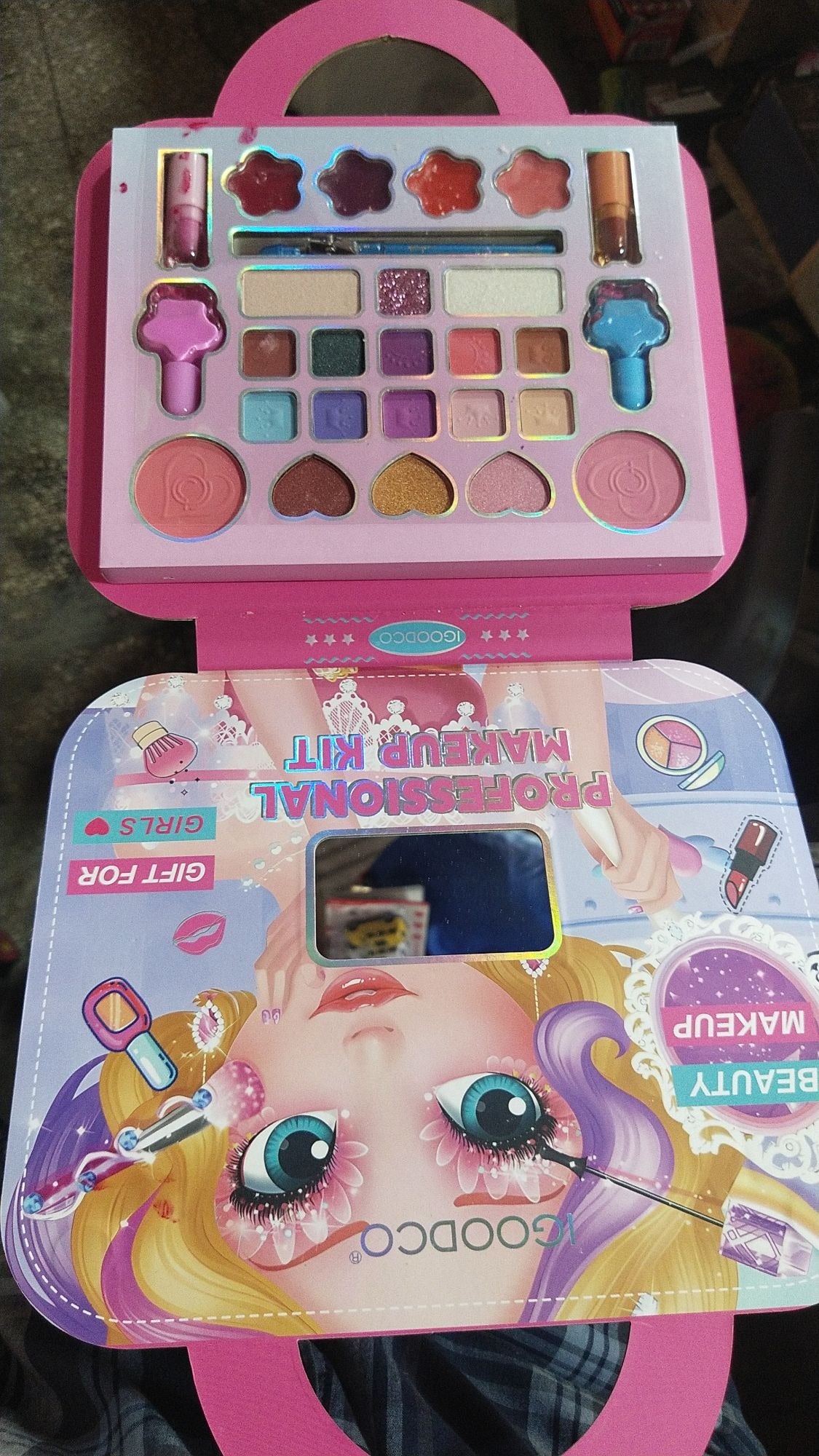 Mini Beauty Makeup Set for Girls – Cute Fashion Carry Box 🎀