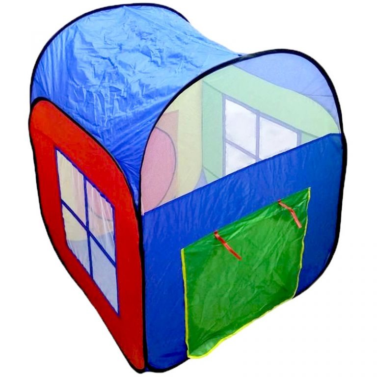 PLAY HOUSE 2-in-1 Kids Pop-Up Tent & Ball Pit | Indoor/Outdoor Fun Zone without balls