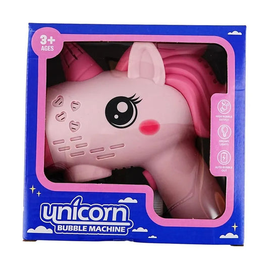 🦄 Unicorn Bubble Machine with lights